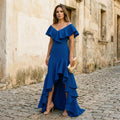 Lulus Secrets - Lesol | Off-Shoulder Ruffled Dress Women