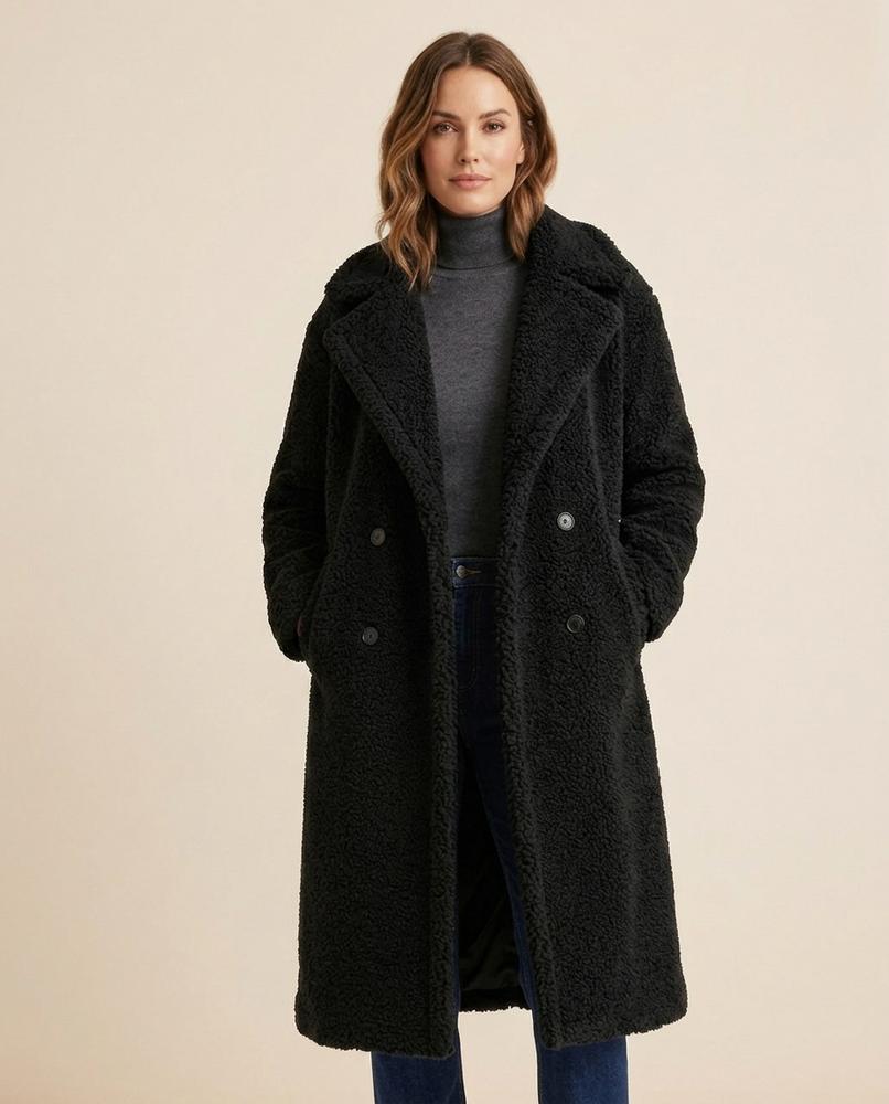 Lulus Secrets - Arhal | Double-Breasted Textured Coat Women