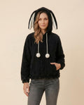 Lulus Secrets - Seser | Sherpa Bunny Ear Hoodie Women