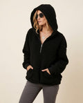 Lulus Secrets - Lykar | Sherpa Half-Zip Hoodie Women