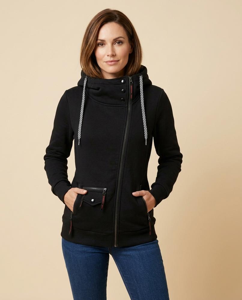 Lulus Secrets - Ellom | Asymmetrical Fitted Hoodie Women