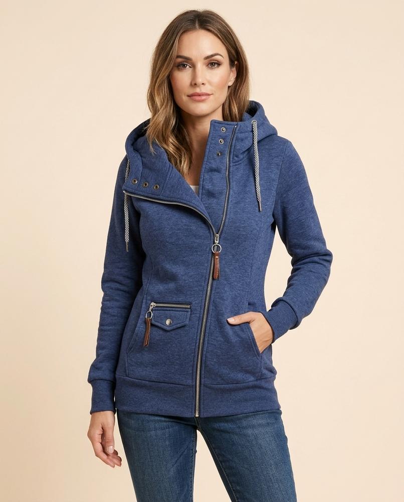 Lulus Secrets - Ellom | Asymmetrical Fitted Hoodie Women