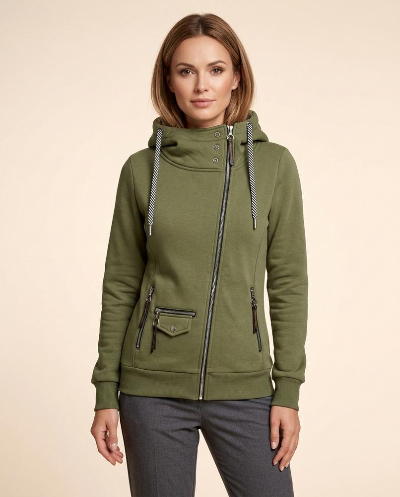 Lulus Secrets - Ellom | Asymmetrical Fitted Hoodie Women