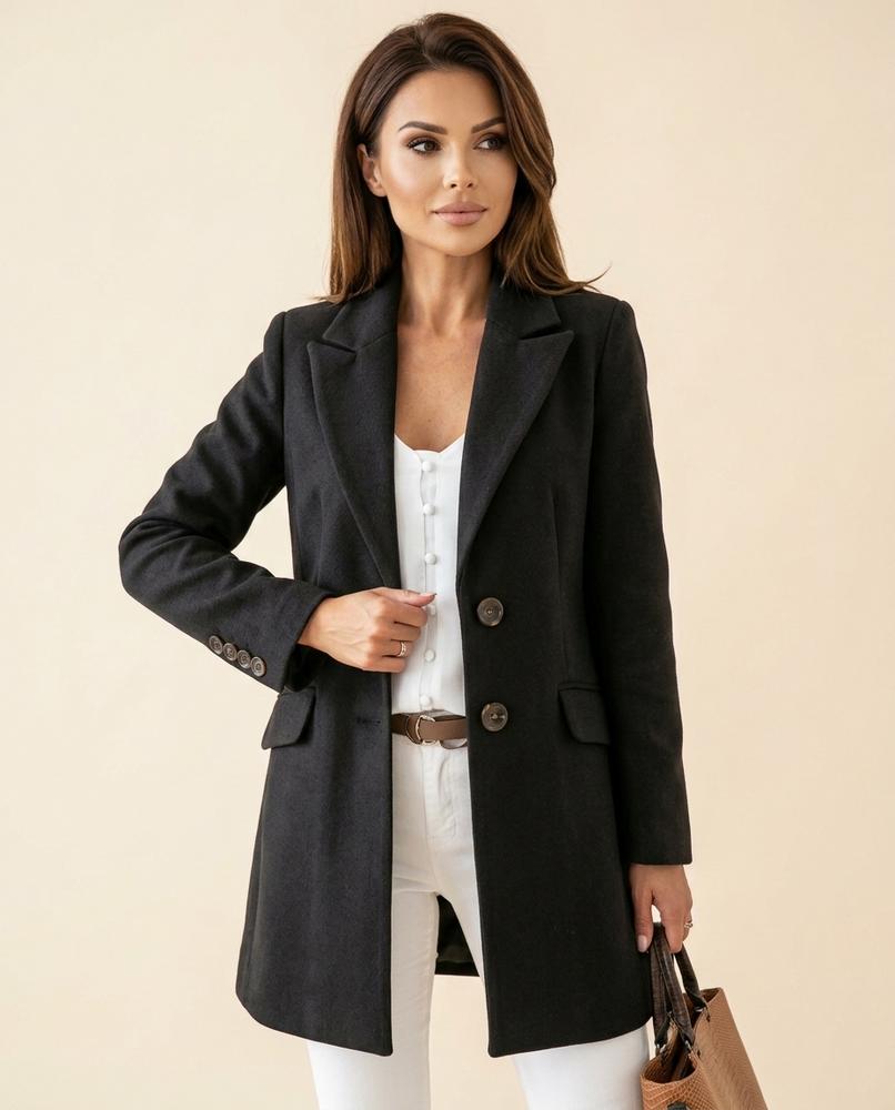 Lulus Secrets - Risel | Single-Breasted Tailored Coat Women