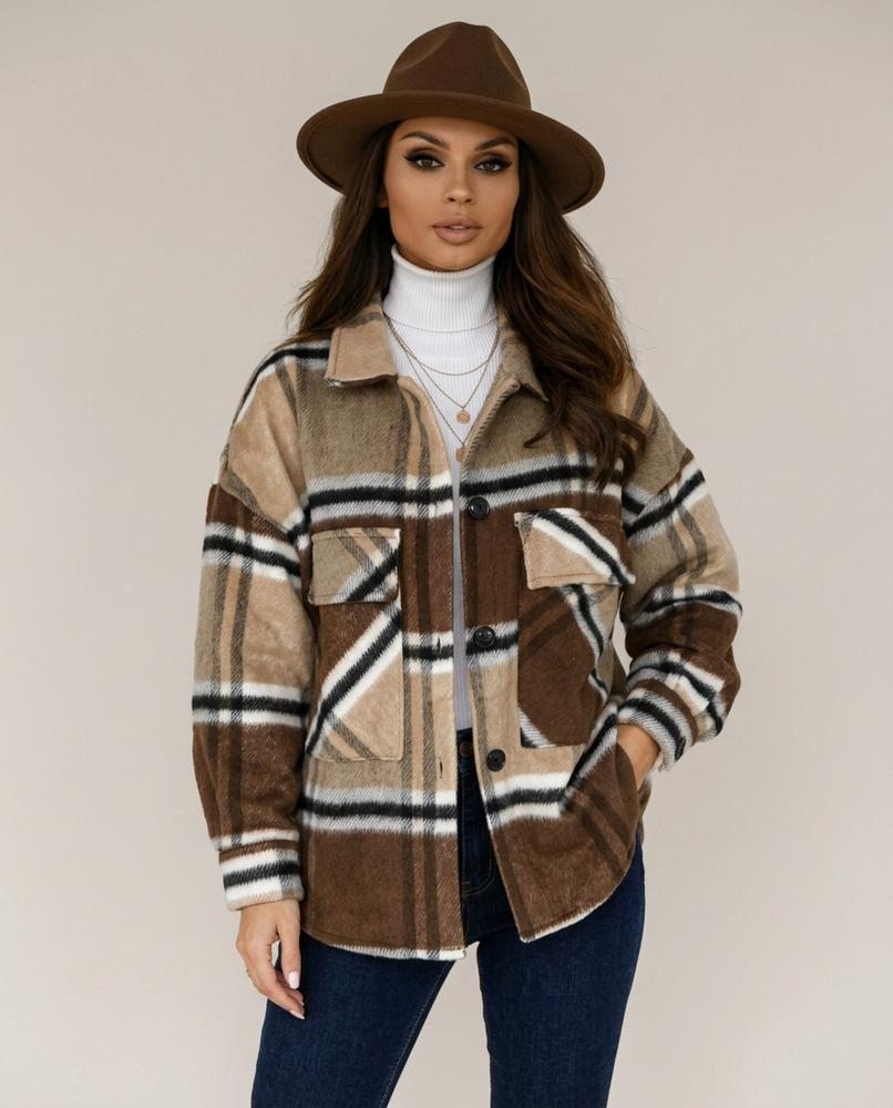 Lulus Secrets - Rosel | Plaid Button-Front Jacket Women