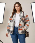 Lulus Secrets - Vemar | Patterned Snap-Button Jacket Women