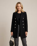 Lulus Secrets - Roser | Double-Breasted Textured Coat Women