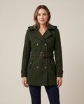 Lulus Secrets - Vedar | Double-Breasted Hooded Coat Women