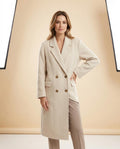 Lulus Secrets - Nirev | Double-Breasted Longline Coat Women
