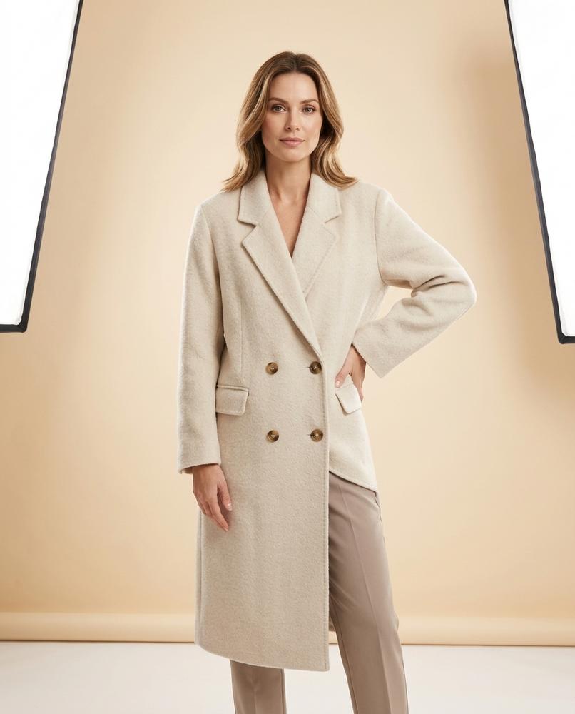 Lulus Secrets - Nirev | Double-Breasted Longline Coat Women