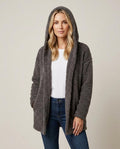 Lulus Secrets - Laver | Hooded Textured Cardigan Women