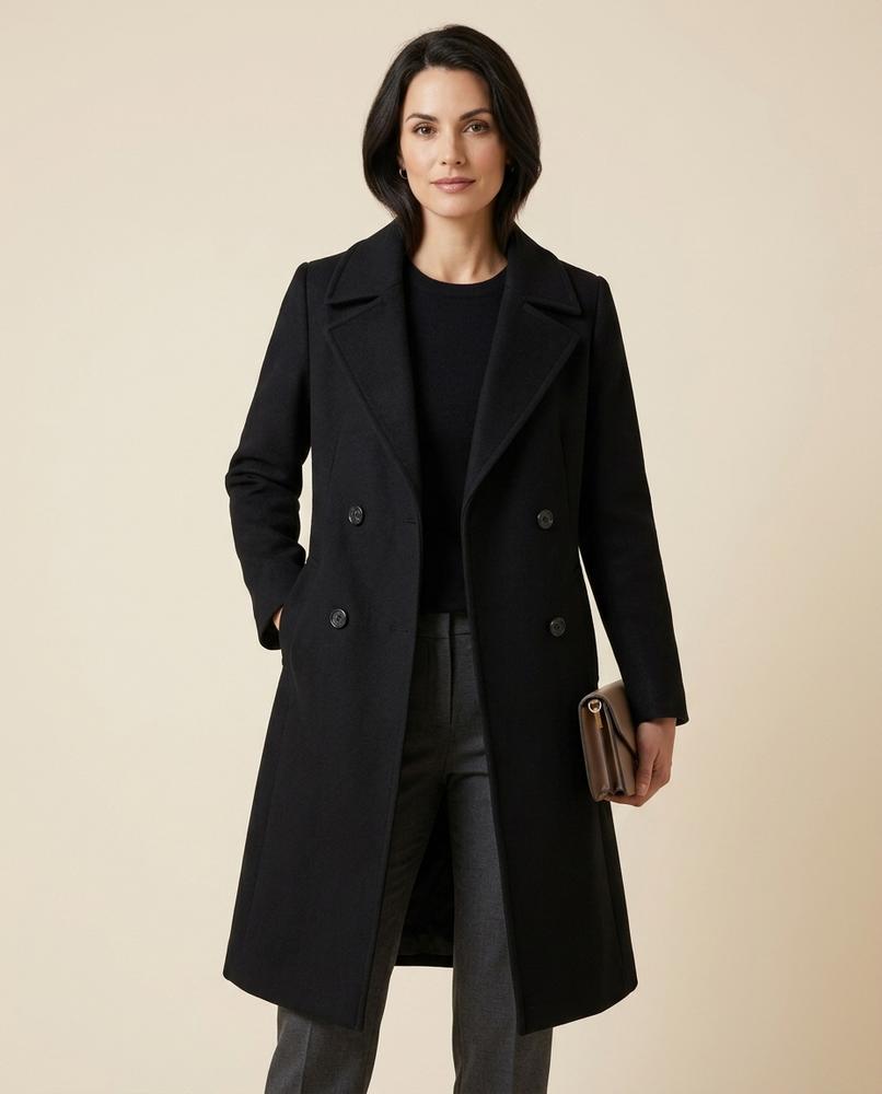 Lulus Secrets - Nevel | Double-Breasted Lined Coat Women
