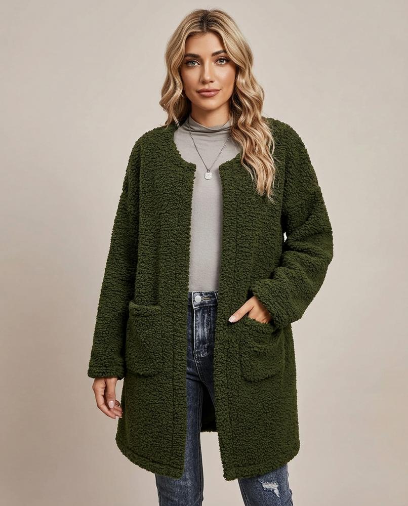 Lulus Secrets - Arlar | Textured Open-Front Coat Women