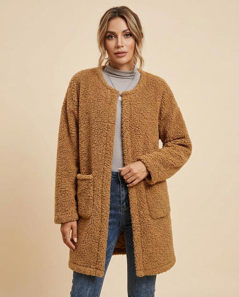 Lulus Secrets - Arlar | Textured Open-Front Coat Women