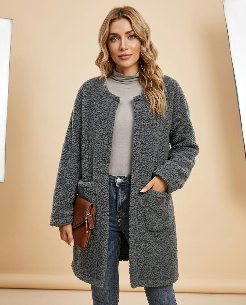 Lulus Secrets - Arlar | Textured Open-Front Coat Women