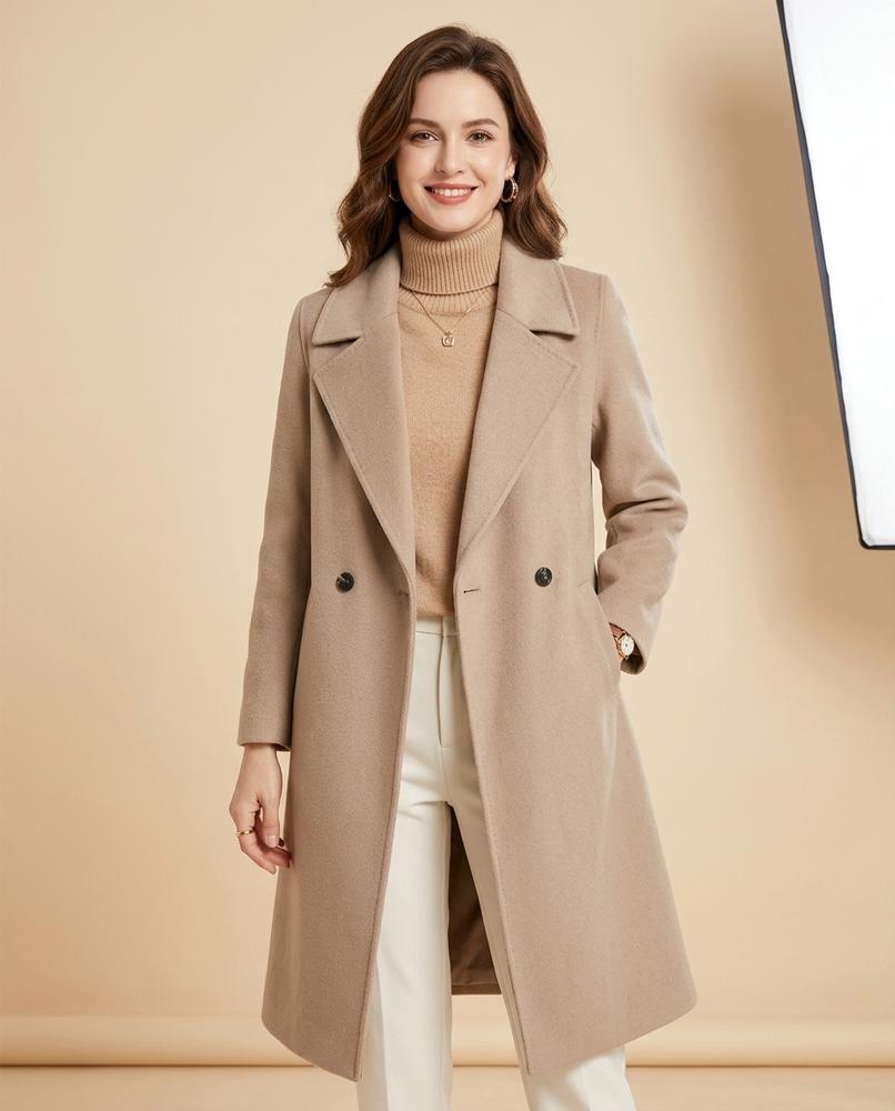 Lulus Secrets - Zatir | Double-Breasted Wool Coat Women