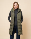 Lulus Secrets - Laser | Quilted Hooded Vest Women