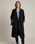 Lulus Secrets - Kamon | Double-Breasted Longline Coat Women