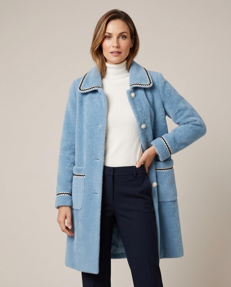 Lulus Secrets - Alren | Textured Trimmed Coat Women
