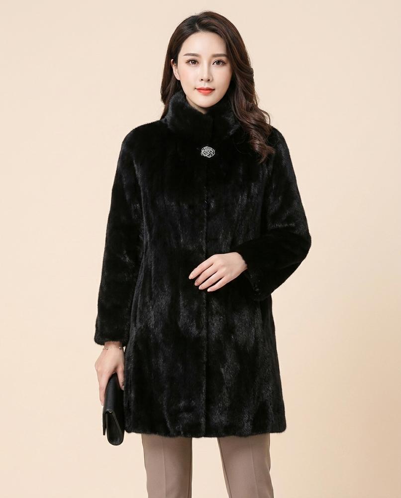 Lulus Secrets - Nesol | Faux-Fur High-Collar Coat Women