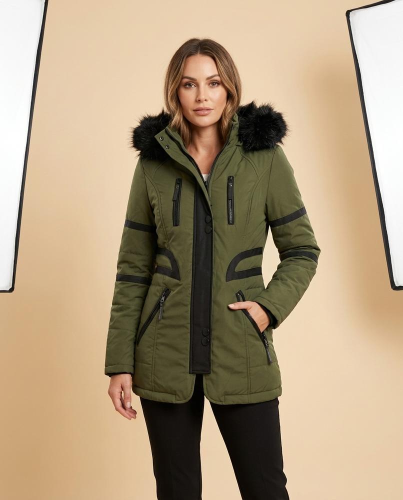 Lulus Secrets - Zeron | Quilted Hooded Jacket Women