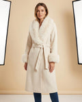 Lulus Secrets - Tanal | Belted Faux-Fur Coat Women