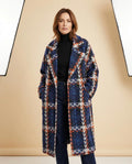 Lulus Secrets - Tital | Plaid Textured Coat Women