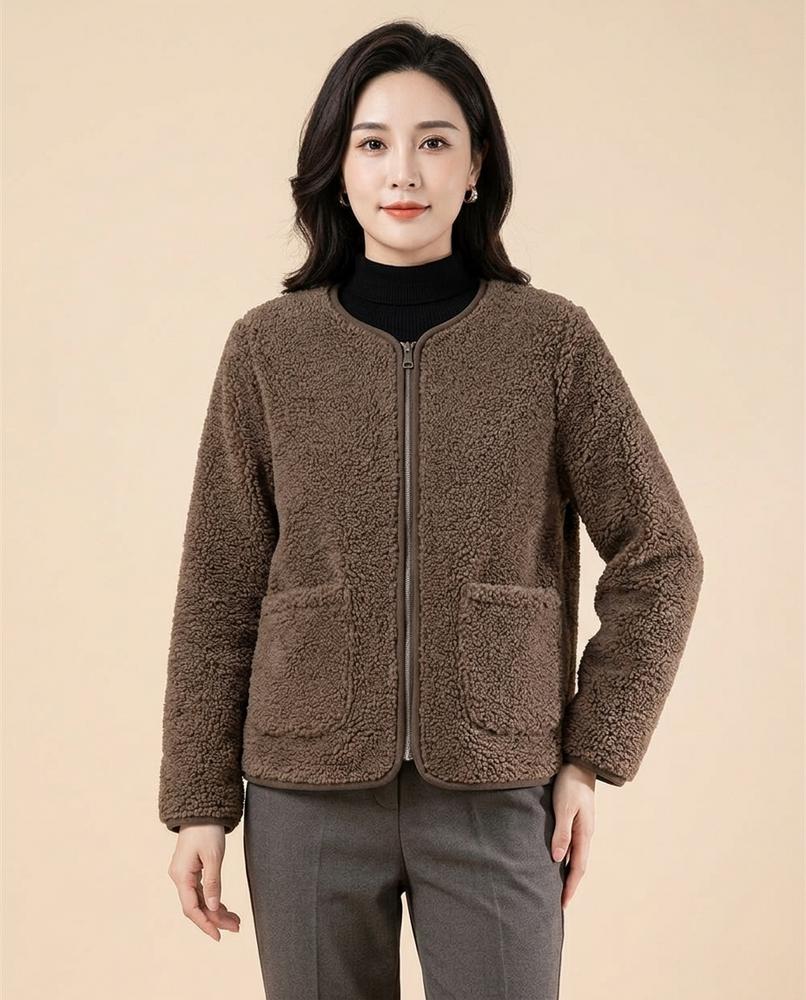 Lulus Secrets - Makar | Zip-Up Fleece Jacket Women