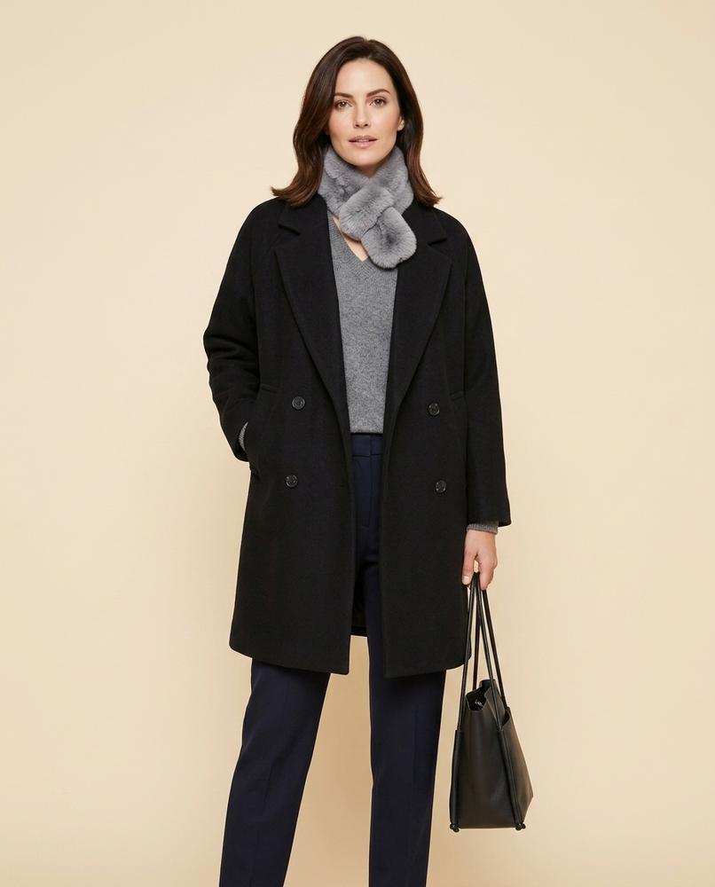 Lulus Secrets - Semer | Double-Breasted Heathered Coat Women