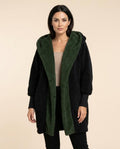 Lulus Secrets - Rimir | Hooded Two-Tone Coat Women