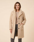 Lulus Secrets - Nelan | Faux-Fur Single-Breasted Coat Women