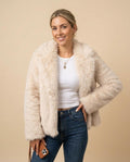Lulus Secrets - Vevin | Faux Fur Relaxed Fit Jacket Women