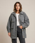 Lulus Secrets - Arlen | Textured Oversized Jacket Women