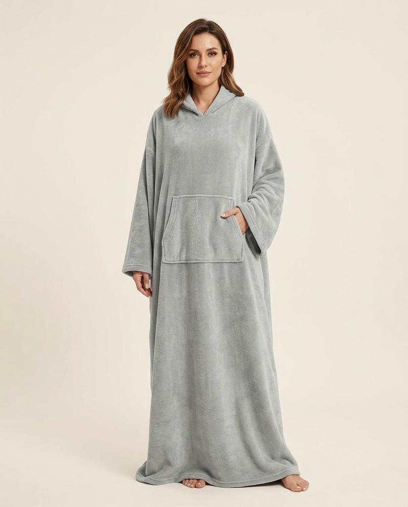 Lulus Secrets - Caser | Ankle-Length Sherpa-Lined Hoodie Unisex