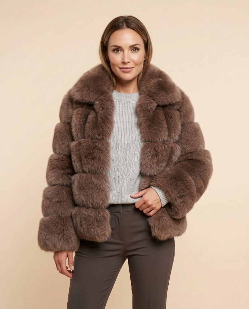 Lulus Secrets - Lyrev | Faux Fur Hooded Coat Women