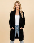 Lulus Secrets - Dasel | Longline Open-Front Knit Cardigan Women