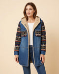 Lulus Secrets - Rotir | Fleece-Lined Mixed-Media Jacket Women