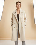 Lulus Secrets - Davin | Double-Breasted Wool Coat Women