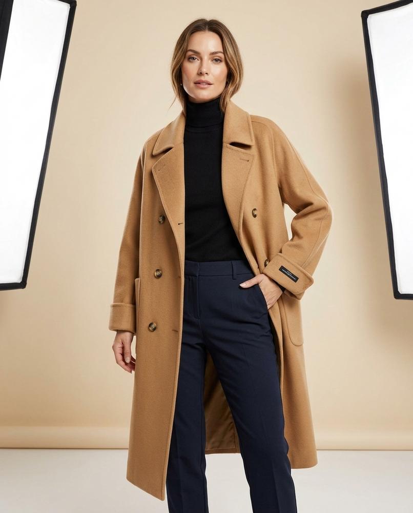 Lulus Secrets - Davin | Double-Breasted Wool Coat Women