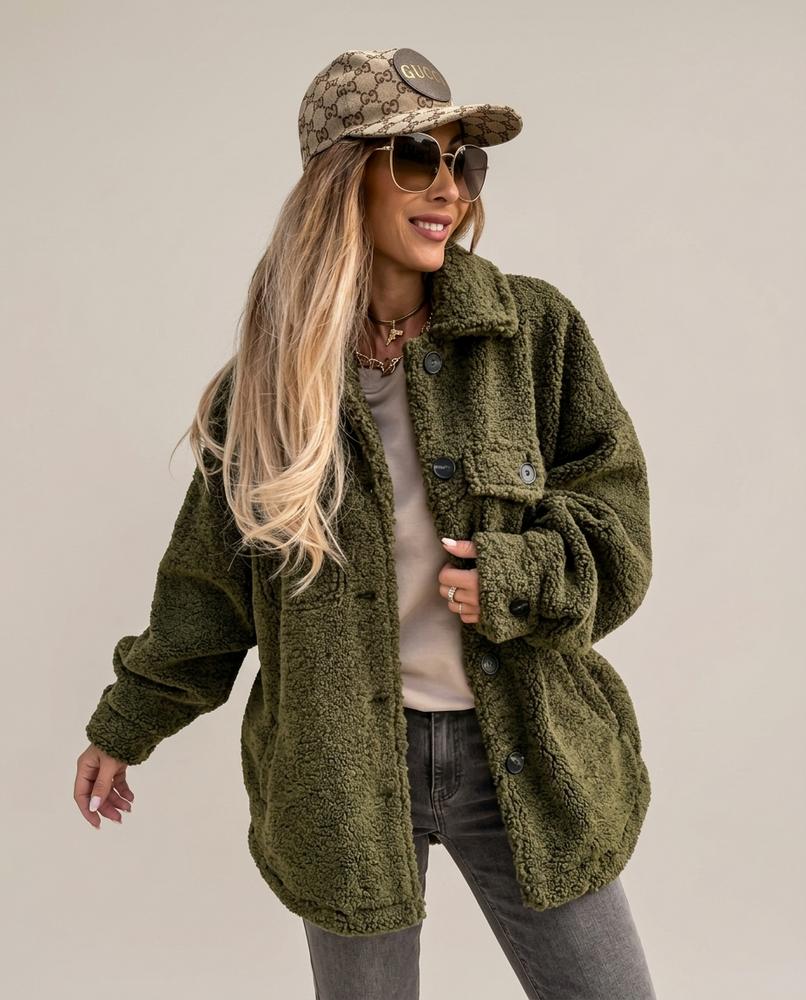 Lulus Secrets - Ridan | Fleece Button-Up Jacket Women
