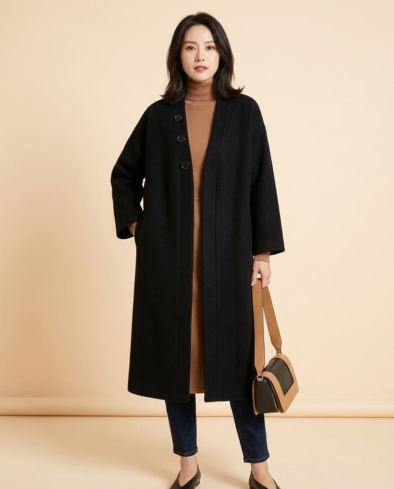Lulus Secrets - Yotor | Collarless Knitted Coat Women
