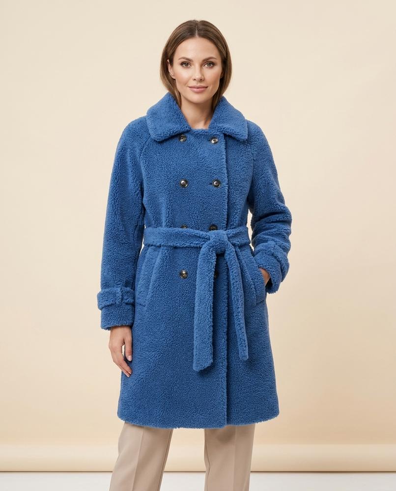 Lulus Secrets - Yolan | Double-Breasted Shearling Coat Women