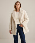 Lulus Secrets - Leran | Faux-Fur Notched-Lapel Coat Women