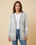 Lulus Secrets - Lylev | Patterned Open-Front Knit Cardigan Women