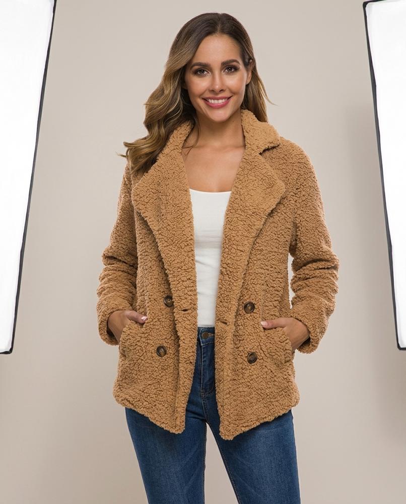 Lulus Secrets - Minor | Textured Double-Breasted Jacket Women