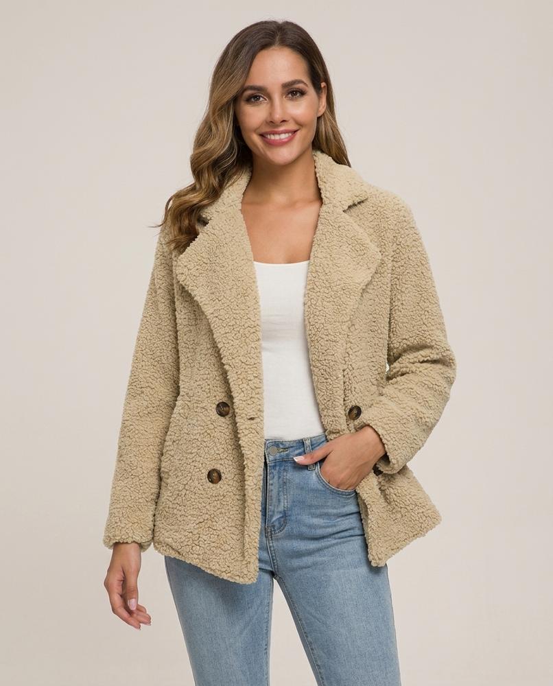 Lulus Secrets - Minor | Textured Double-Breasted Jacket Women