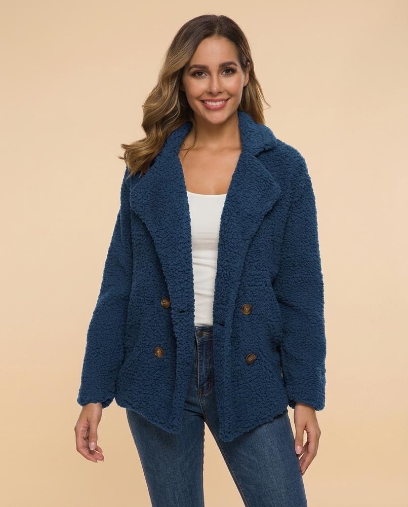 Lulus Secrets - Minor | Textured Double-Breasted Jacket Women