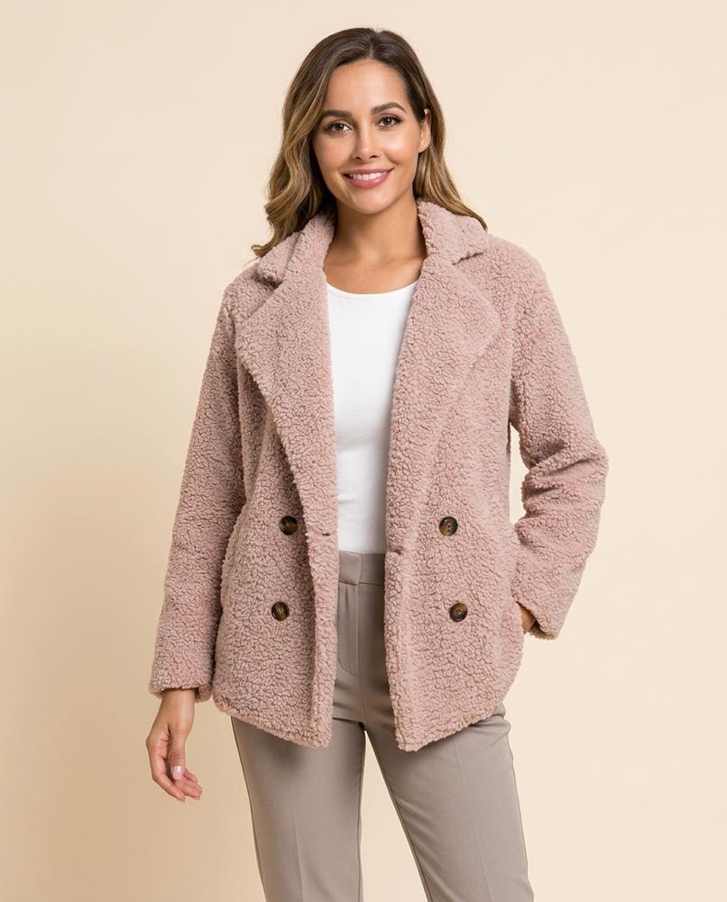 Lulus Secrets - Minor | Textured Double-Breasted Jacket Women