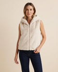 Lulus Secrets - Tilar | Hooded Faux-Fur Vest Women