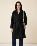 Lulus Secrets - Kadar | Belted Notched Lapel Coat Women